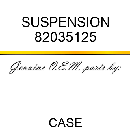 SUSPENSION 82035125