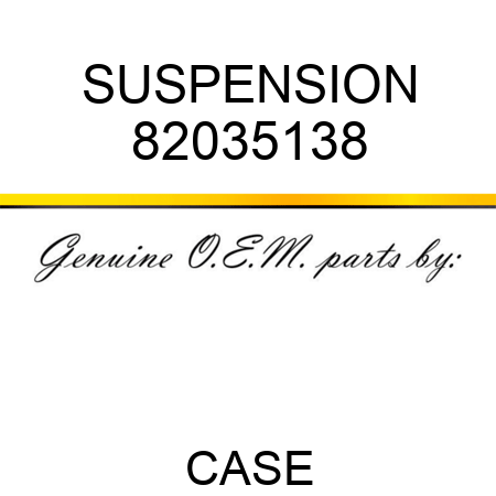 SUSPENSION 82035138