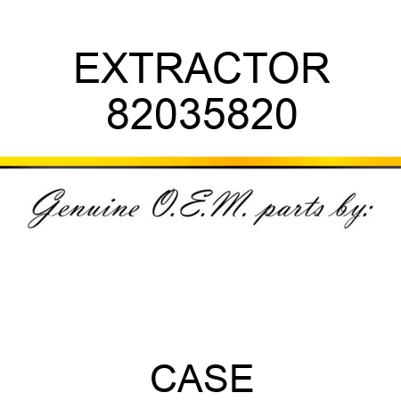 EXTRACTOR 82035820