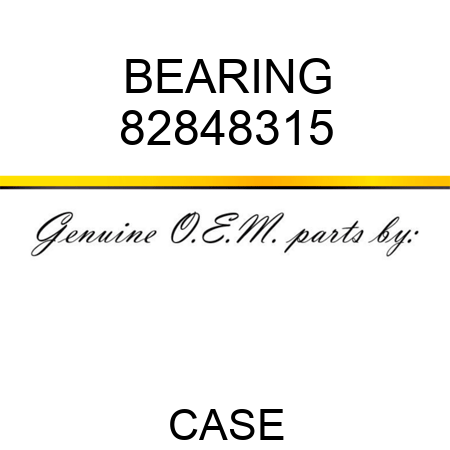 BEARING 82848315