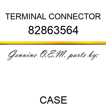 TERMINAL CONNECTOR 82863564