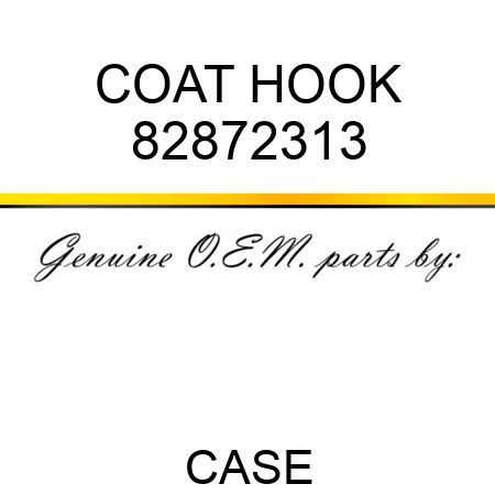 COAT HOOK 82872313