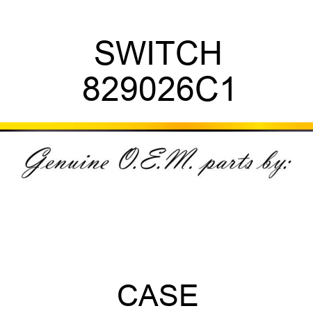 SWITCH 829026C1
