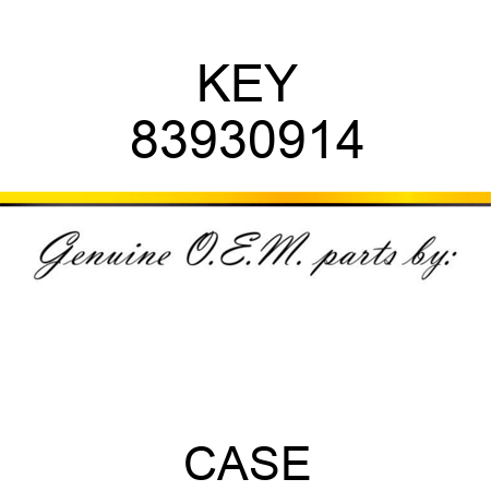 KEY 83930914
