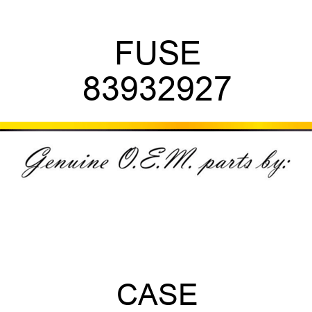 FUSE 83932927