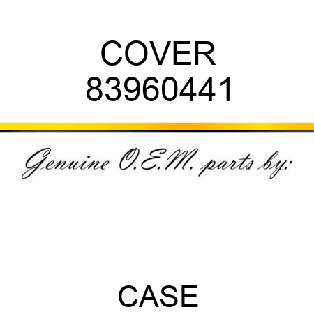 COVER 83960441