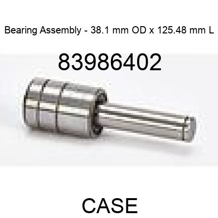 Bearing Assembly - 38.1 mm OD x 125.48 mm L 83986402