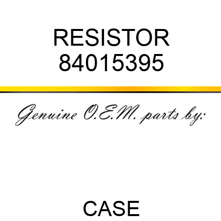 RESISTOR 84015395