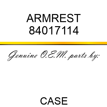 ARMREST 84017114
