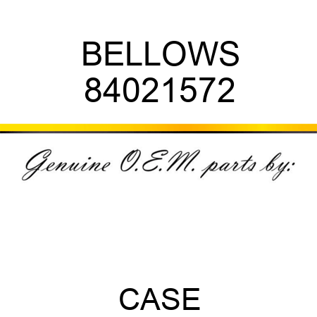 BELLOWS 84021572
