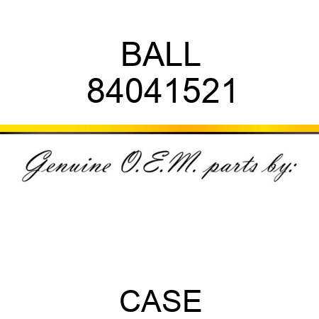 BALL 84041521