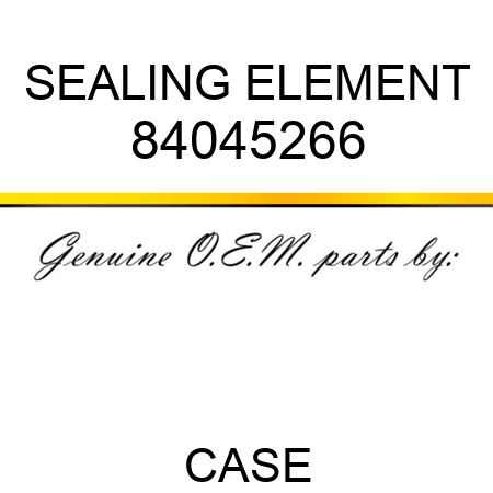 SEALING ELEMENT 84045266