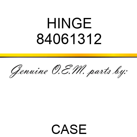 HINGE 84061312