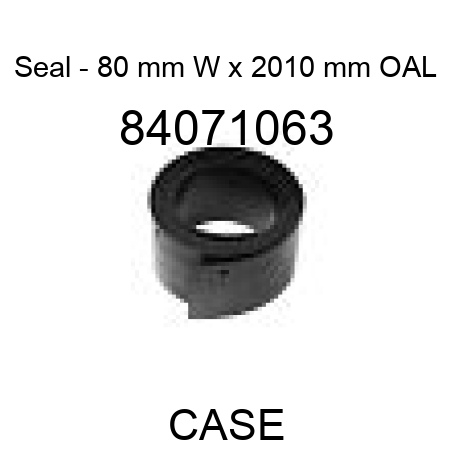 Seal - 80 mm W x 2010 mm OAL 84071063