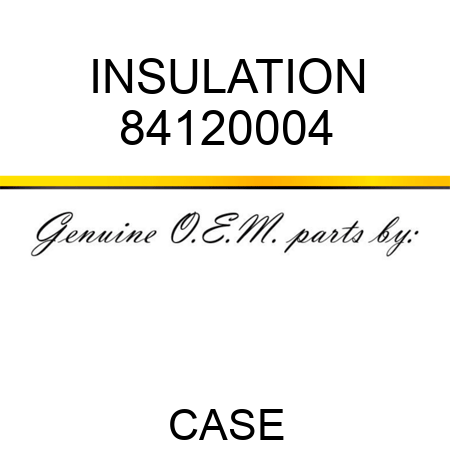 INSULATION 84120004