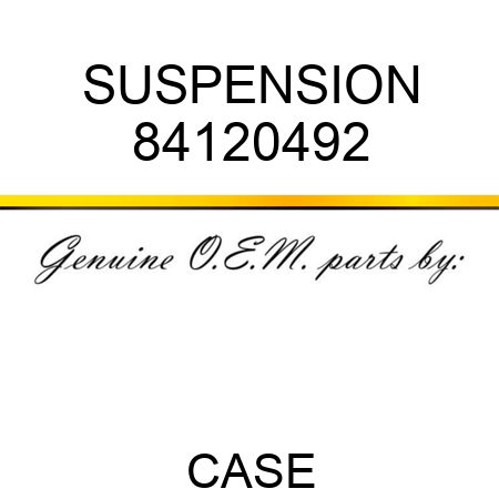 SUSPENSION 84120492