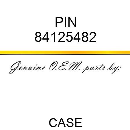 PIN 84125482