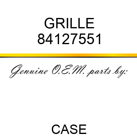 GRILLE 84127551