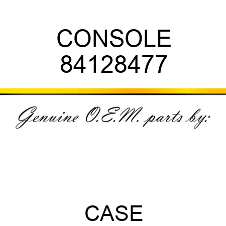 CONSOLE 84128477