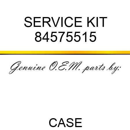 SERVICE KIT 84575515