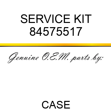 SERVICE KIT 84575517