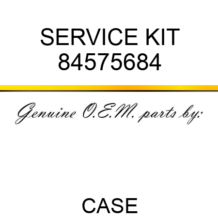 SERVICE KIT 84575684