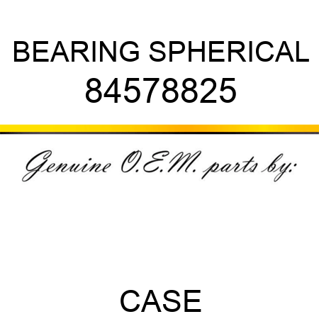 BEARING, SPHERICAL 84578825