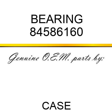 BEARING 84586160