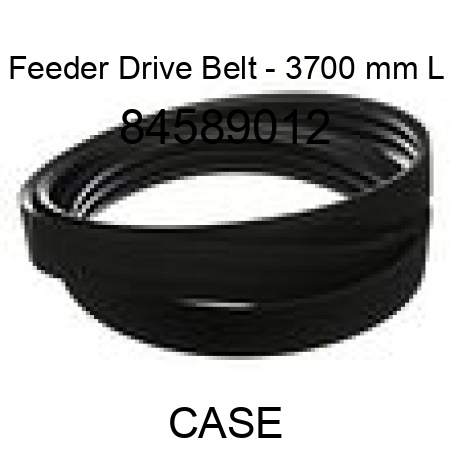Feeder Drive Belt - 3700 mm L 84589012