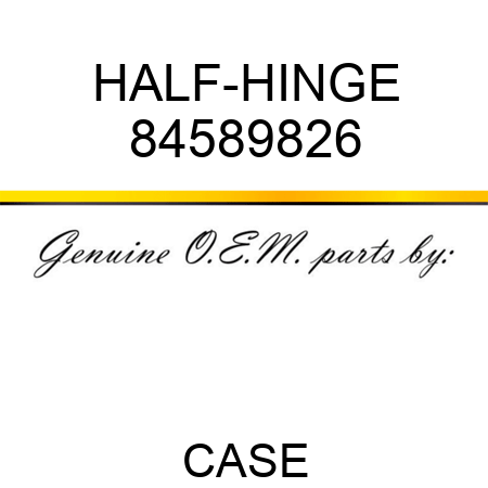 HALF-HINGE 84589826