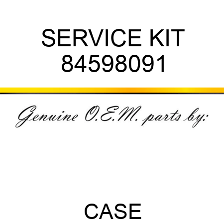 SERVICE KIT 84598091