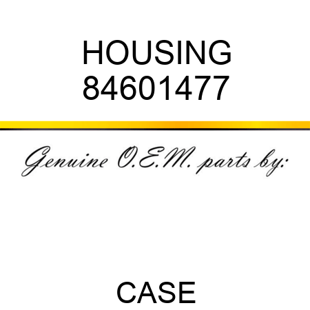 HOUSING 84601477