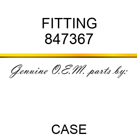 FITTING 847367