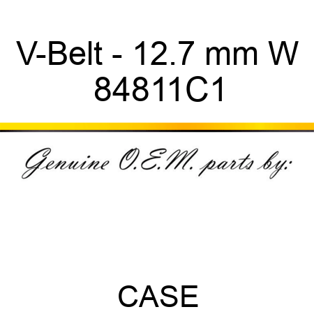 V-Belt - 12.7 mm W 84811C1