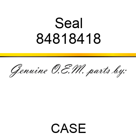Seal 84818418