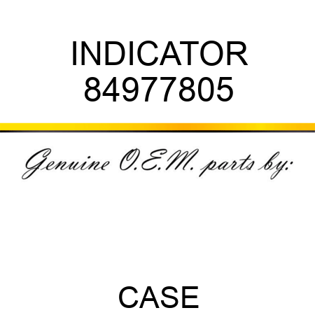 INDICATOR 84977805