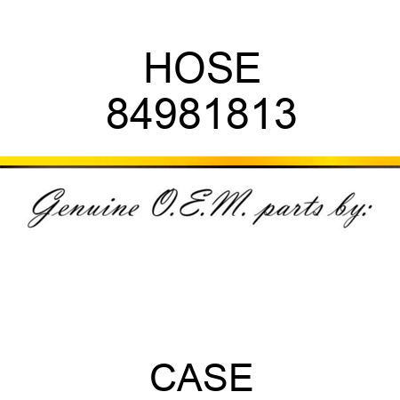 HOSE 84981813