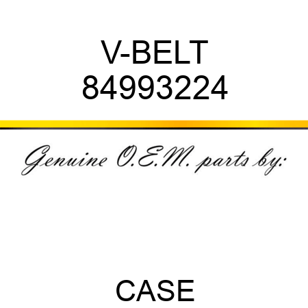 V-BELT 84993224
