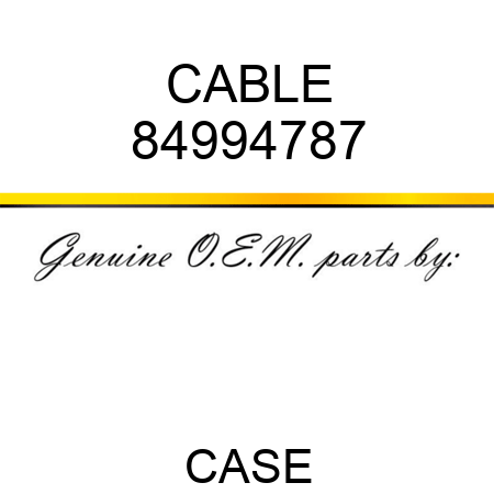 CABLE 84994787