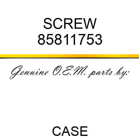 SCREW 85811753