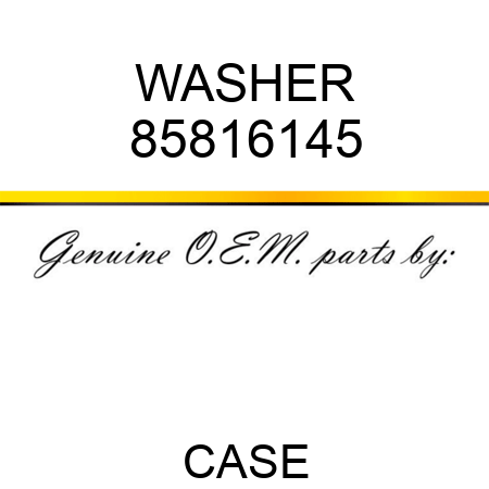 WASHER 85816145