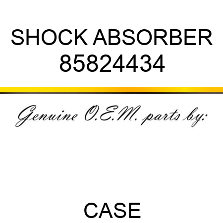 SHOCK ABSORBER 85824434
