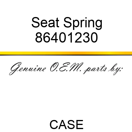 Seat Spring 86401230