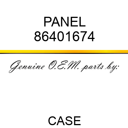 PANEL 86401674