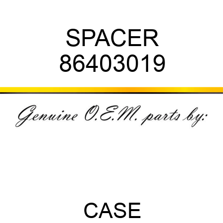 SPACER 86403019