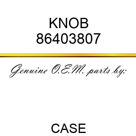 KNOB 86403807