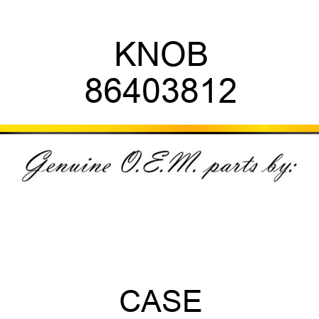KNOB 86403812