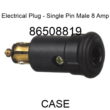 Electrical Plug - Single Pin Male 8 Amp 86508819