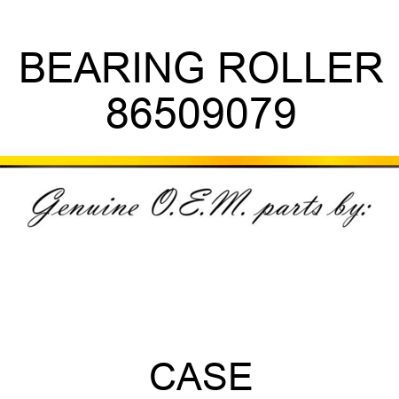 BEARING, ROLLER 86509079