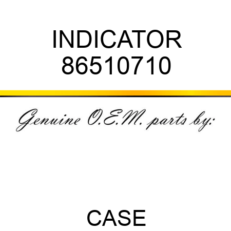 INDICATOR 86510710
